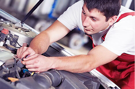 Car servicing being performed in Tuggeranong